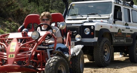 Spain adventure tours, buggy jeep attractions fuengirola