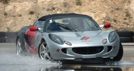Lotus Elise at Ascari track day