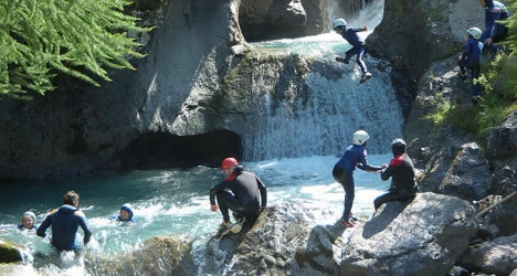 canyoning holidays, Benahavis, rio verde, andalucia