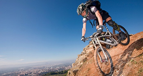 Downhill mountain biking costa del sol de la luz