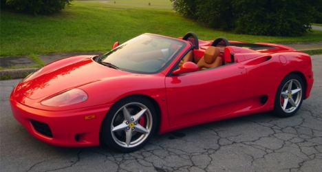 luxury car hire rental marbella puerto banus ferrari spain