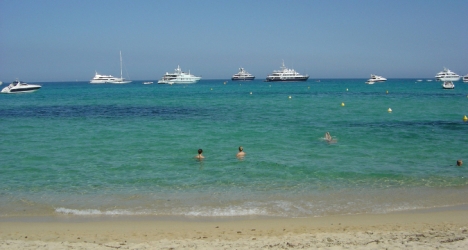 still charter at beach clubs in Marbella