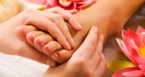 foot massage in five star GL spa hotel in Estepona, Costa del sol