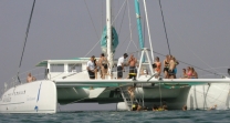Gran catamaran Sunset cruise puerto banus