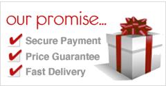 secure payment, fast delivery of gift voucher box