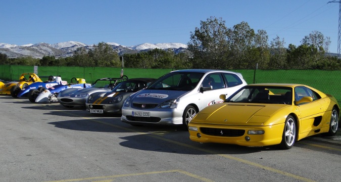 Driving resents and vouchers in spain, granada