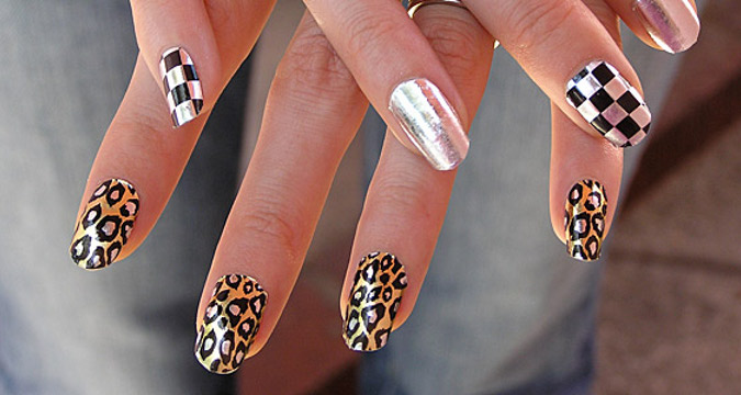 manicura y pedicura con uñas minx