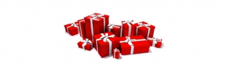 christmas presents, valentine's presents, etc
