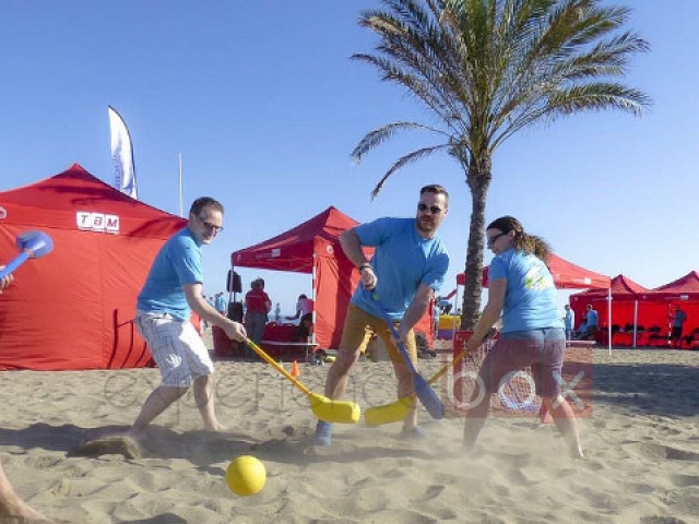 beach olympics marbella team building